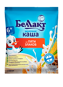Молочная каша из пяти злаков