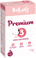 Напиток сухой молочный для питания детей раннего возраста "Bellakt Premium 3"