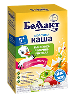 Молочная тыквенно-яблочно-рисовая каша