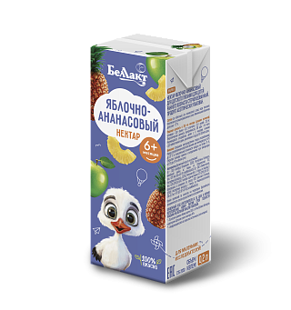 Нектар яблочно-ананасовый