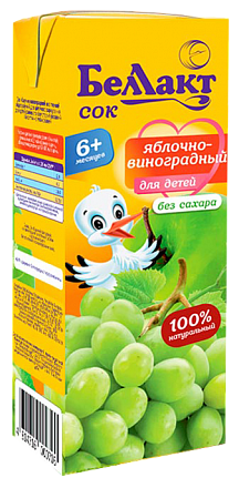Сок яблочно-виноградный