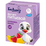 Йогурт для питания детей раннего возраста питьевой «Клубника-банан» с бифидобактериями
