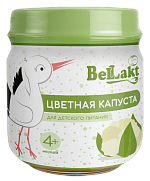 Овощное детское пюре «Беллакт». Цветная капуста