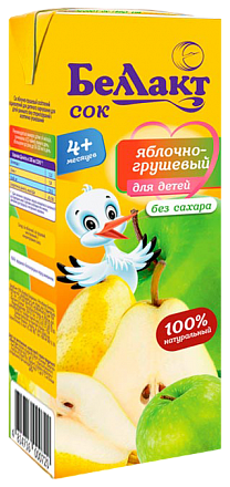 Сок яблочно-грушевый