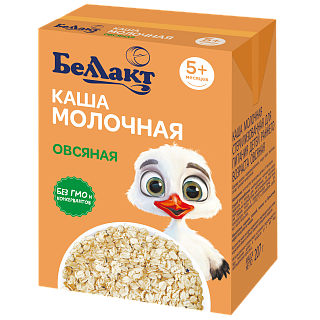 Молочная питьевая овсяная каша