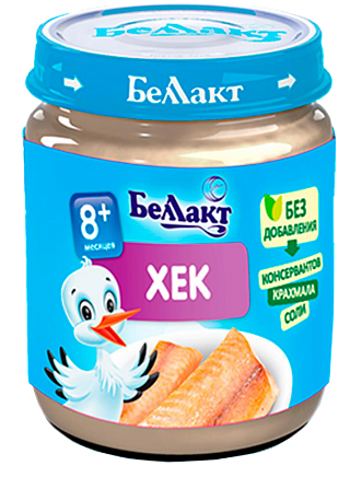 Пюре из хека