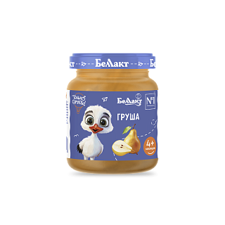Фруктовое детское пюре «Беллакт». Груша