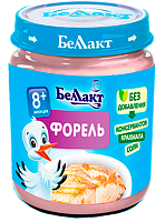 Пюре из форели