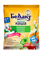 Молочная тыквенно-яблочно-рисовая каша